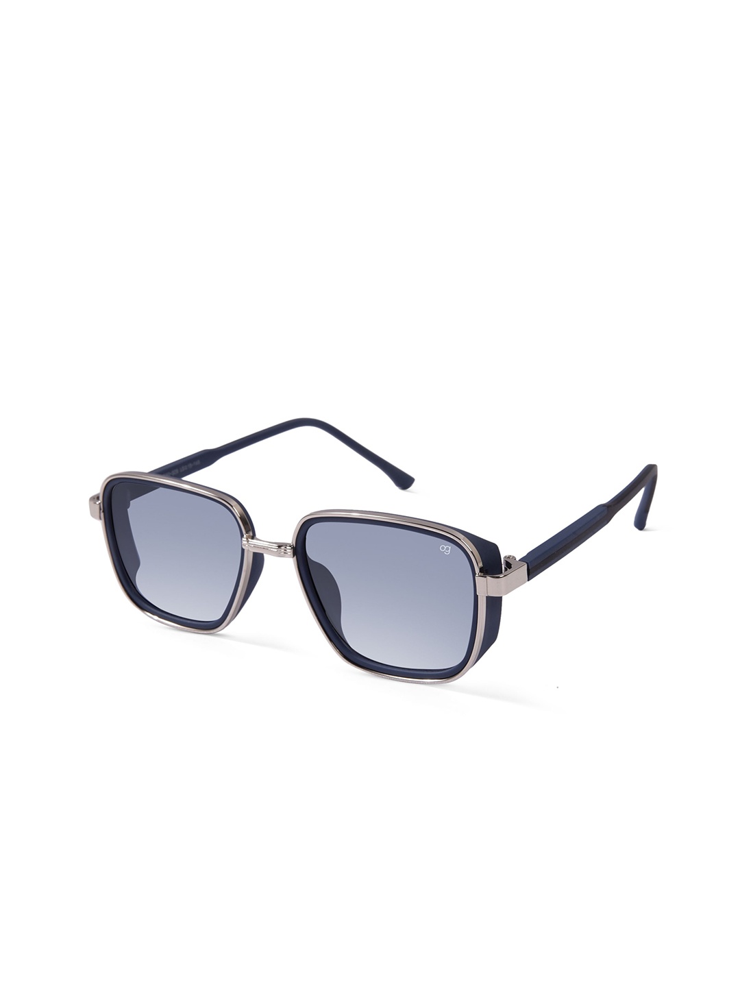 

Woggles Unisex Square Sunglasses with UV Protected Lens, Blue