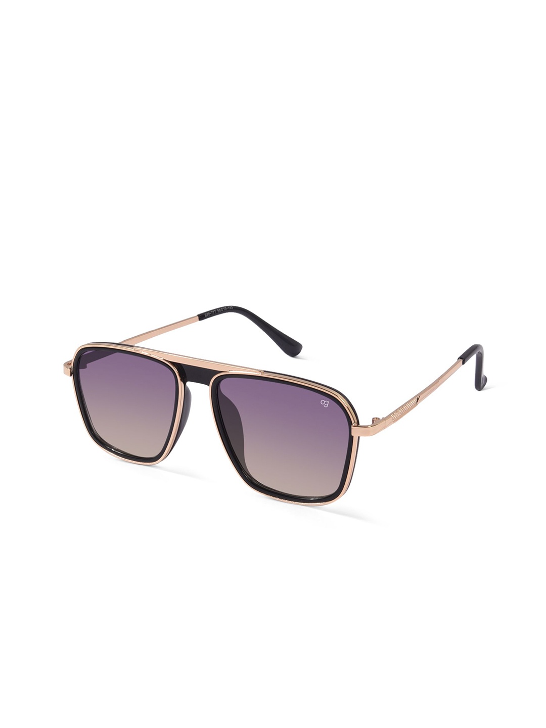 

Woggles Unisex Aviator Sunglasses with UV Protected Lens, Purple