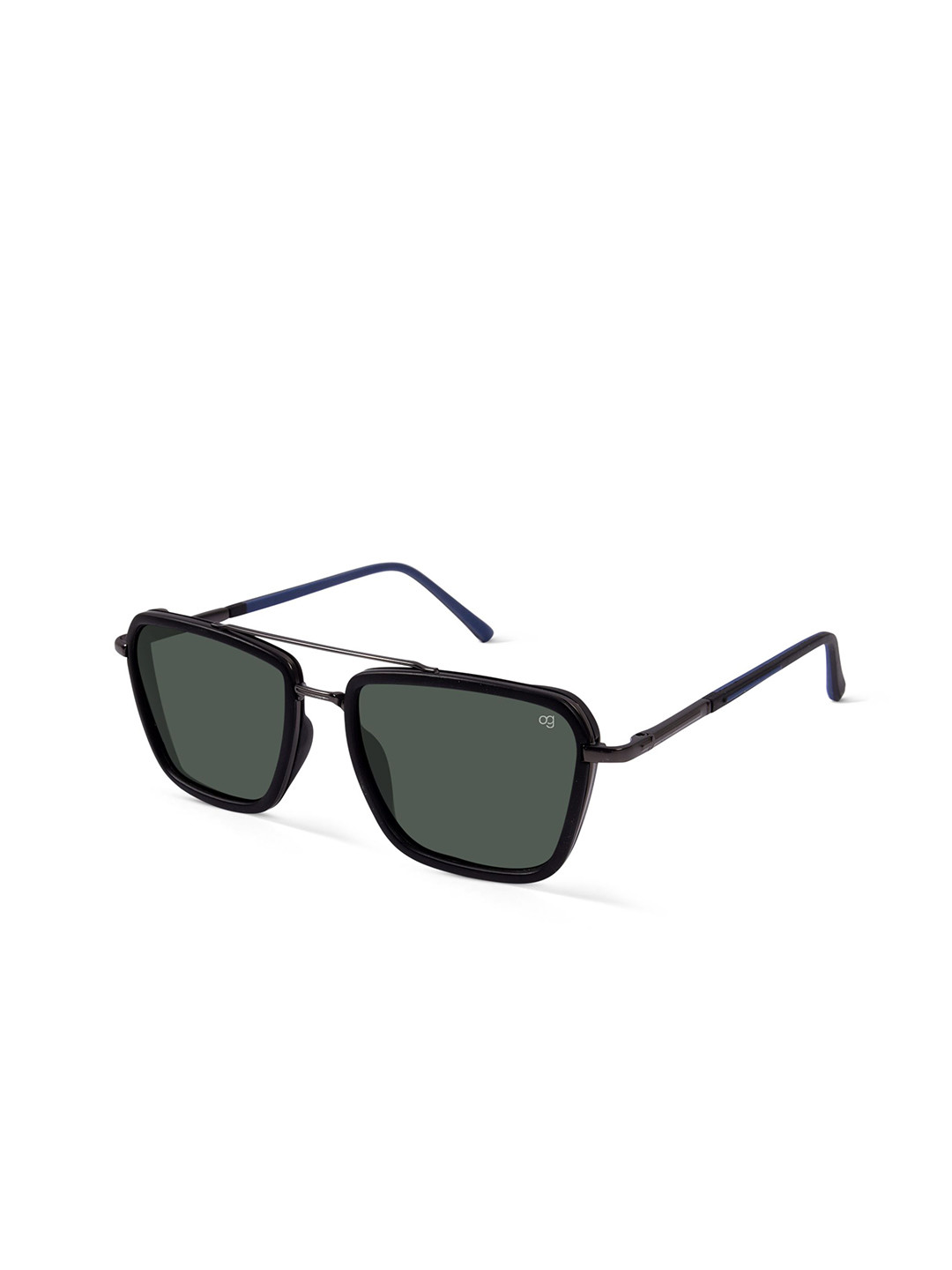 

Woggles Unisex Square Sunglasses with Polarised and UV Protected Lens, Green