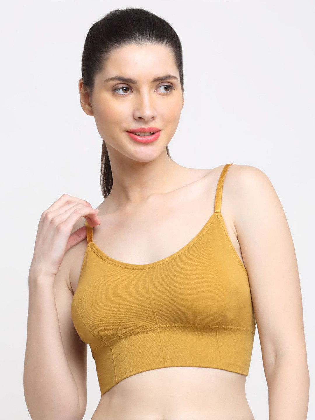 

Friskers Bra Full Coverage, Mustard
