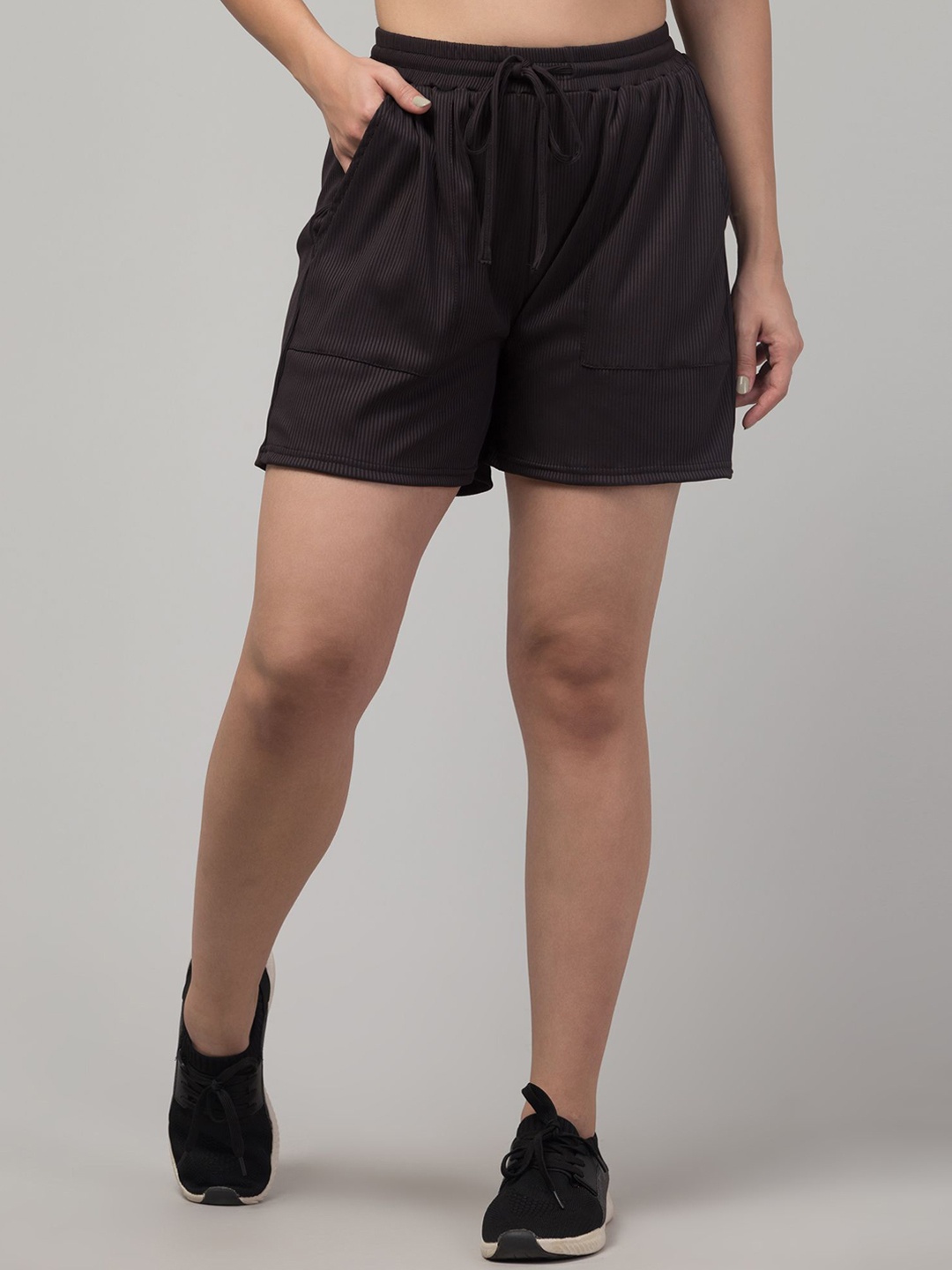 

Apraa & Parma Women Running Shorts, Black