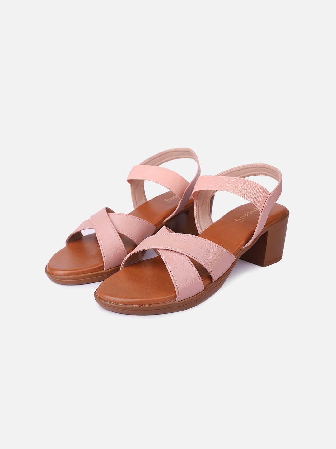 

DressBerry Women Open Toe Flats, Nude