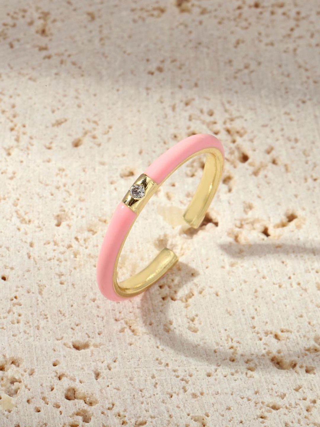 

SALTY Stones Studded You Ring, Gold