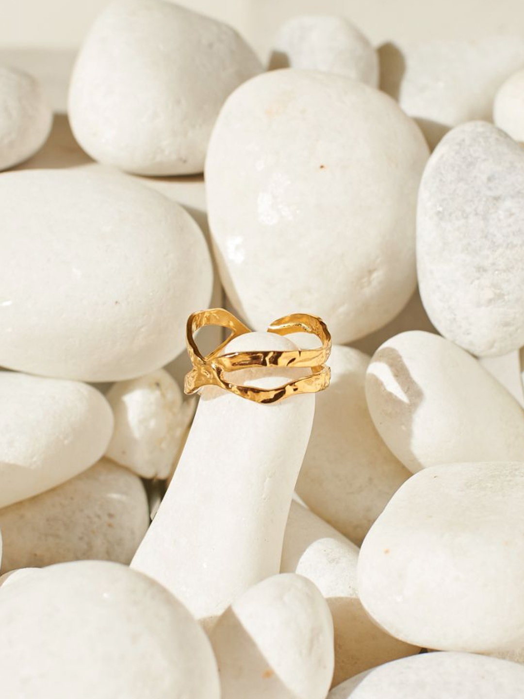 

SALTY Titaness Finger Ring, Gold