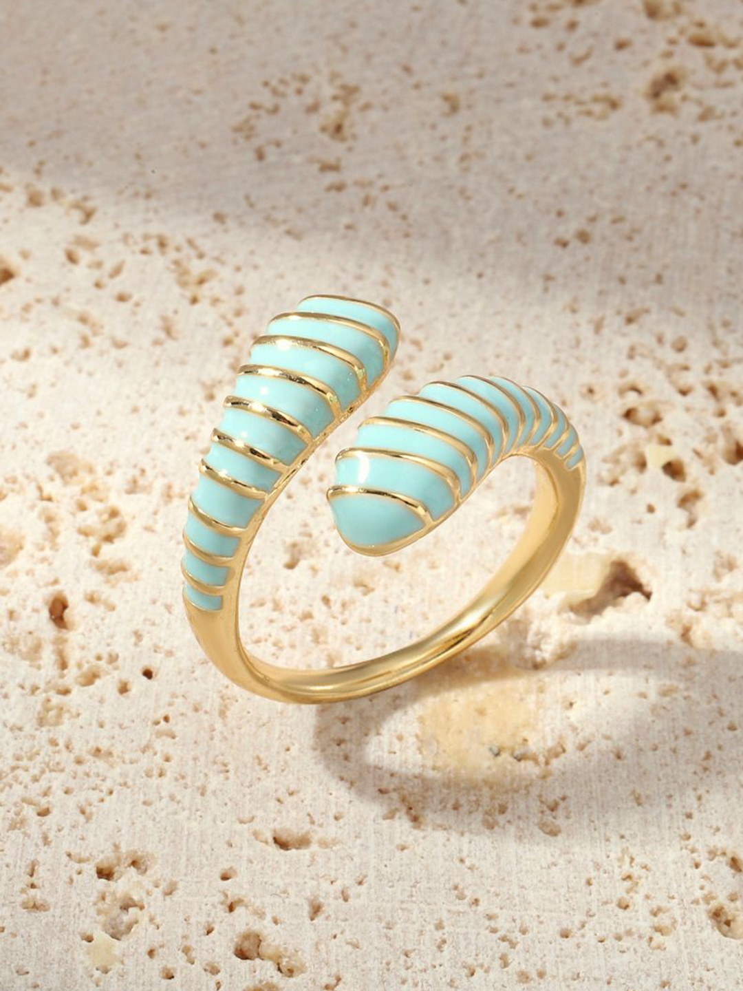 

SALTY Princess Aurora Adjustable Finger Ring, Blue
