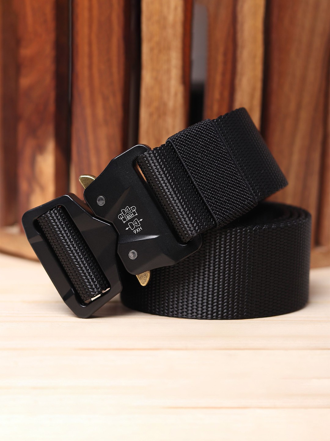

WINSOME DEAL Men Belt, Black