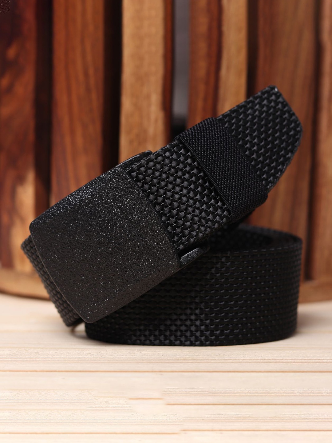 

WINSOME DEAL Men Belt, Black