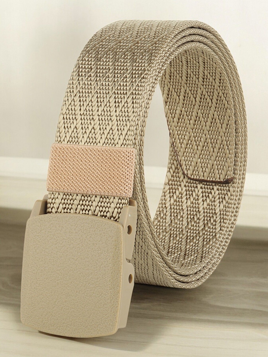 

WINSOME DEAL Men Belt, Beige