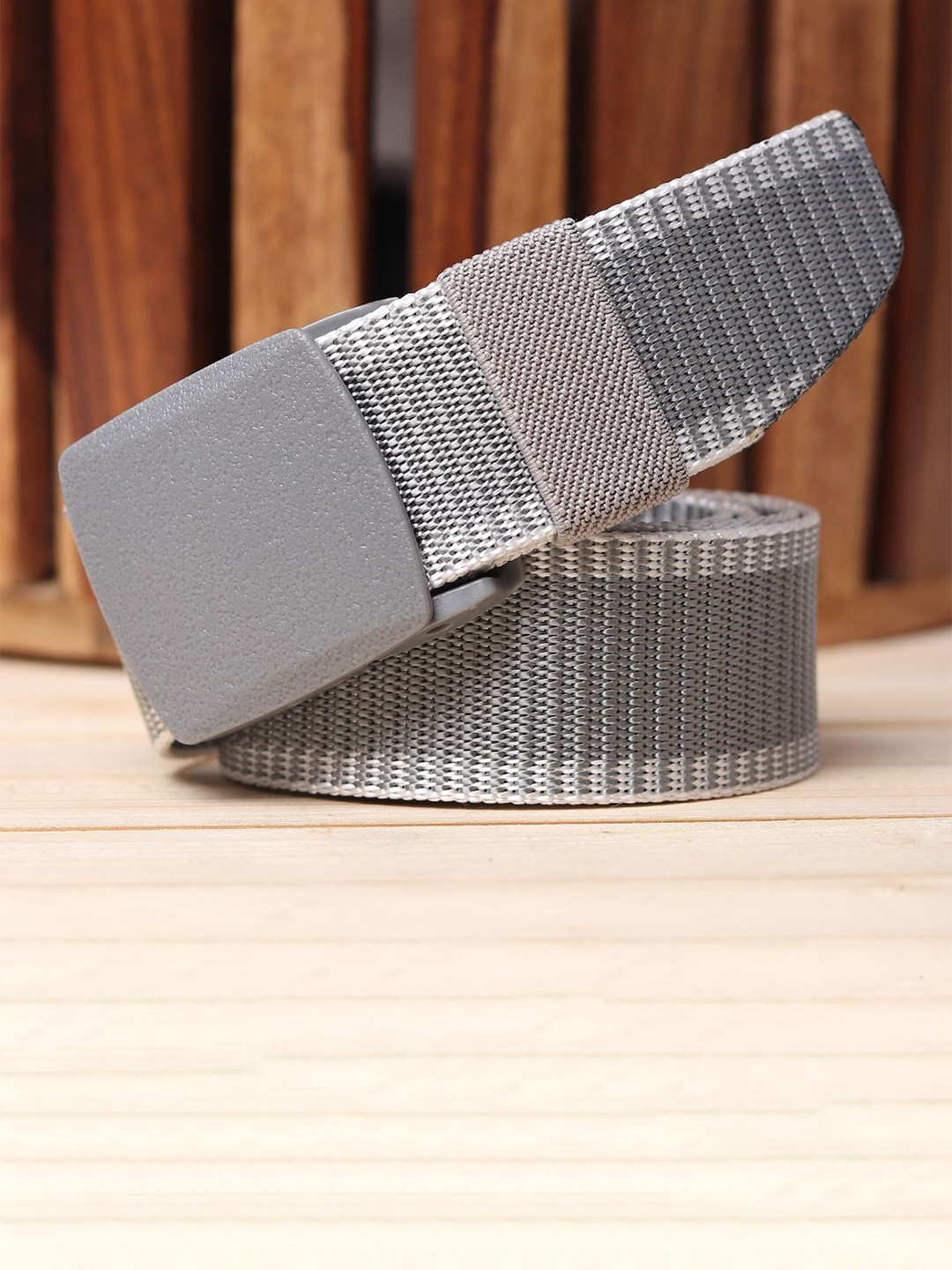 

WINSOME DEAL Men Belt, Silver