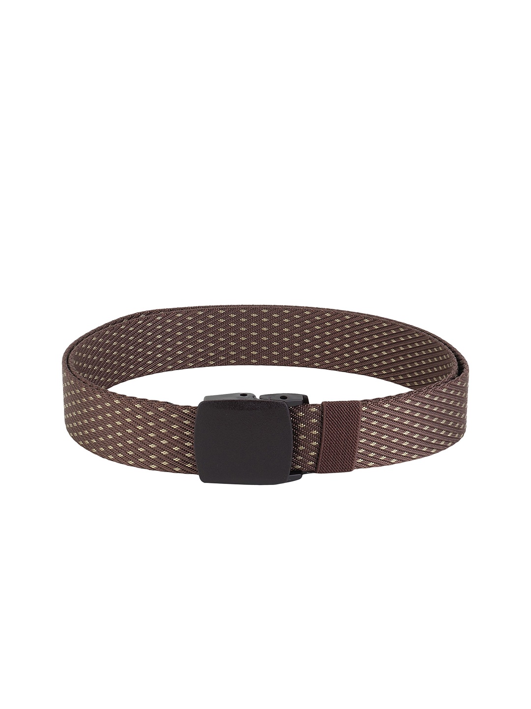 

WINSOME DEAL Men Textured Belt, Brown