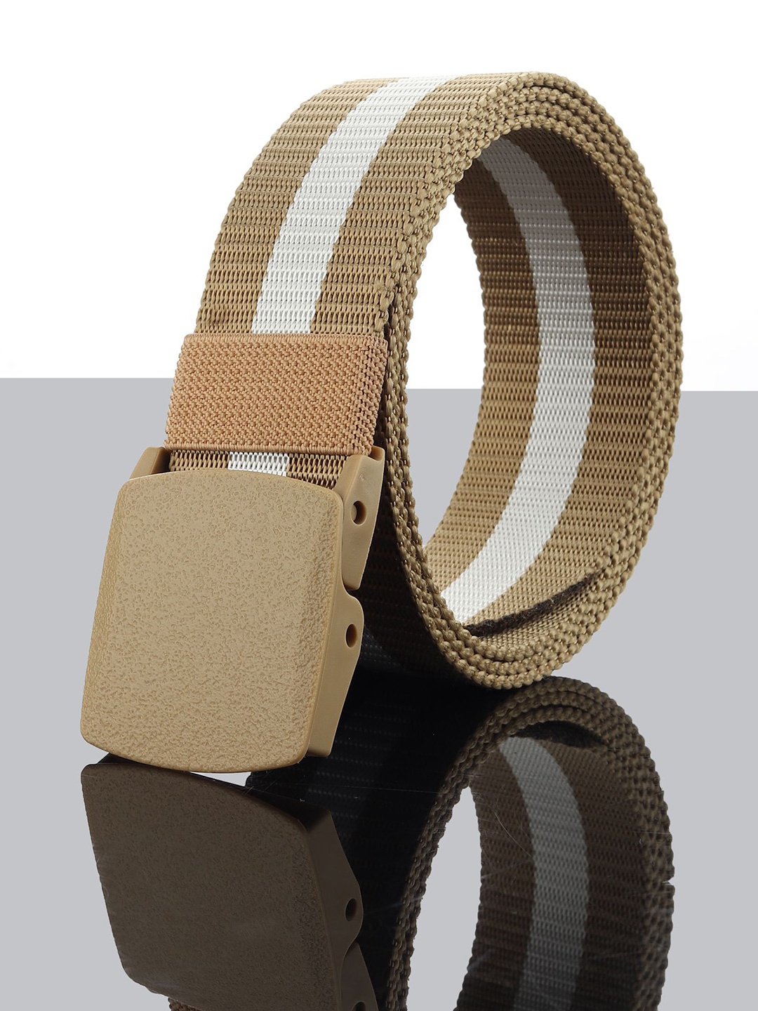 

WINSOME DEAL Men Belt, Beige