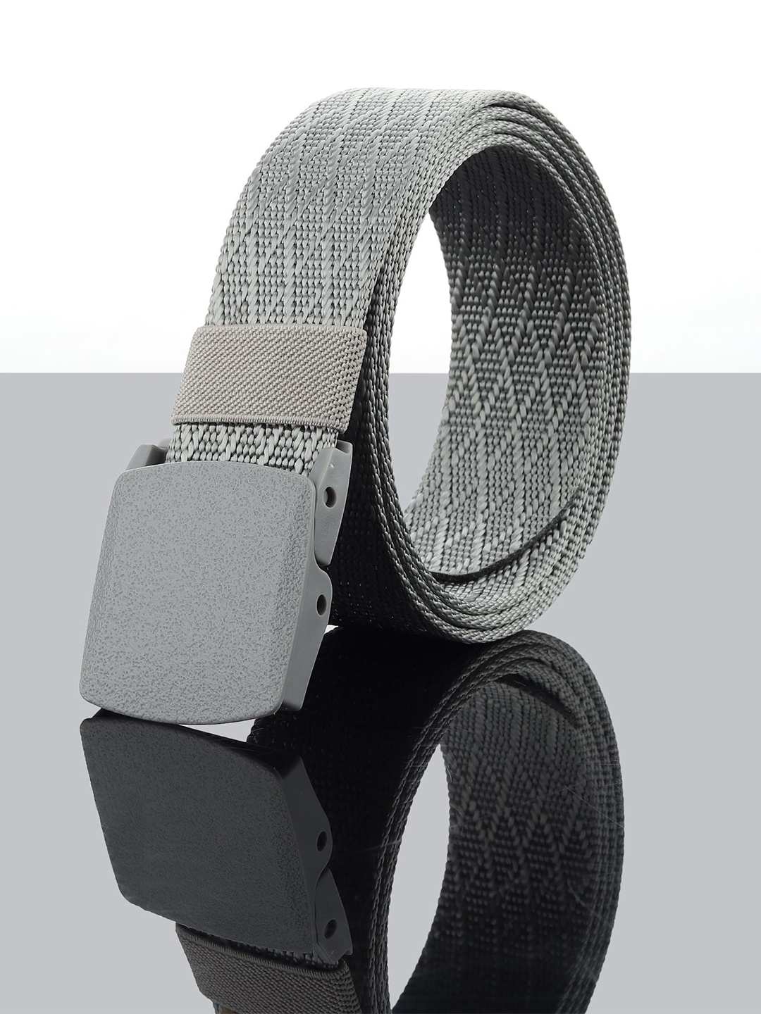 

WINSOME DEAL Men Belt, Silver