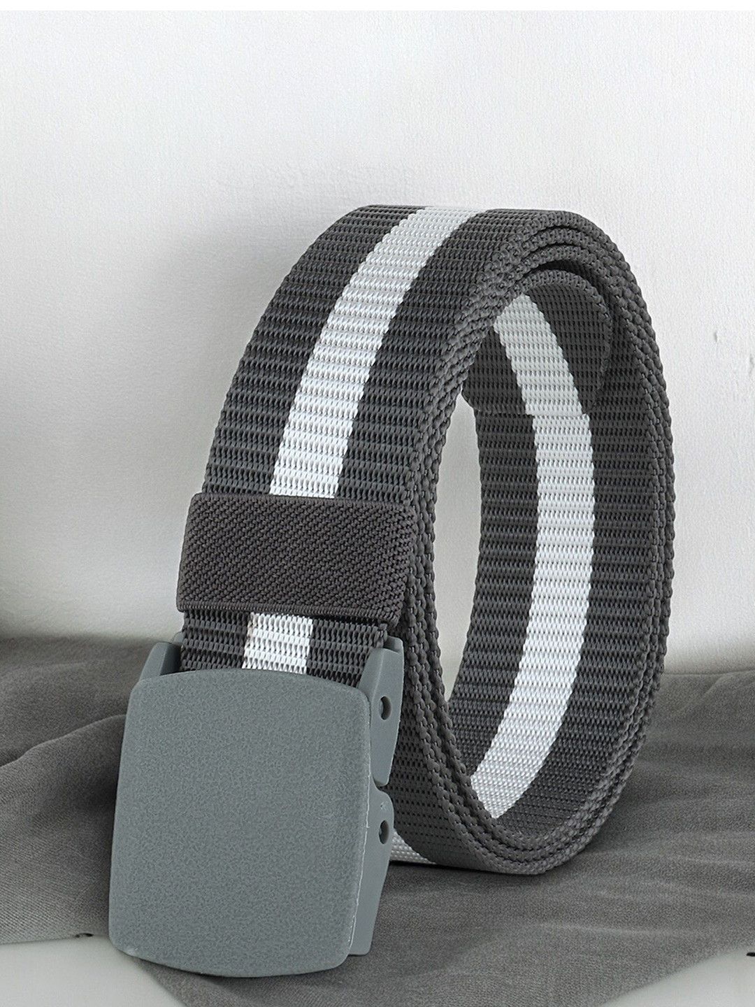 

WINSOME DEAL Men Belt, Grey