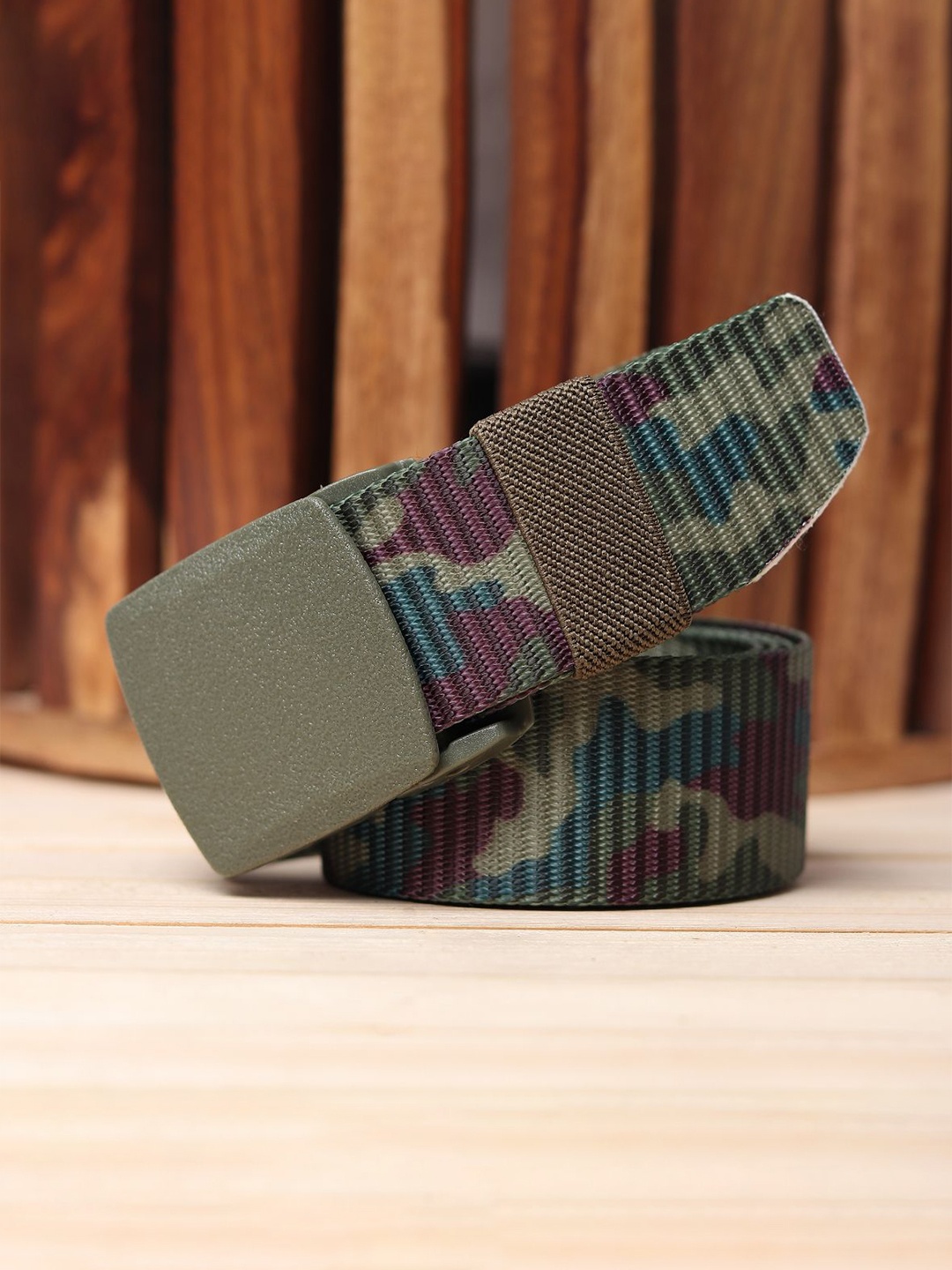 

WINSOME DEAL Men Belt, Green
