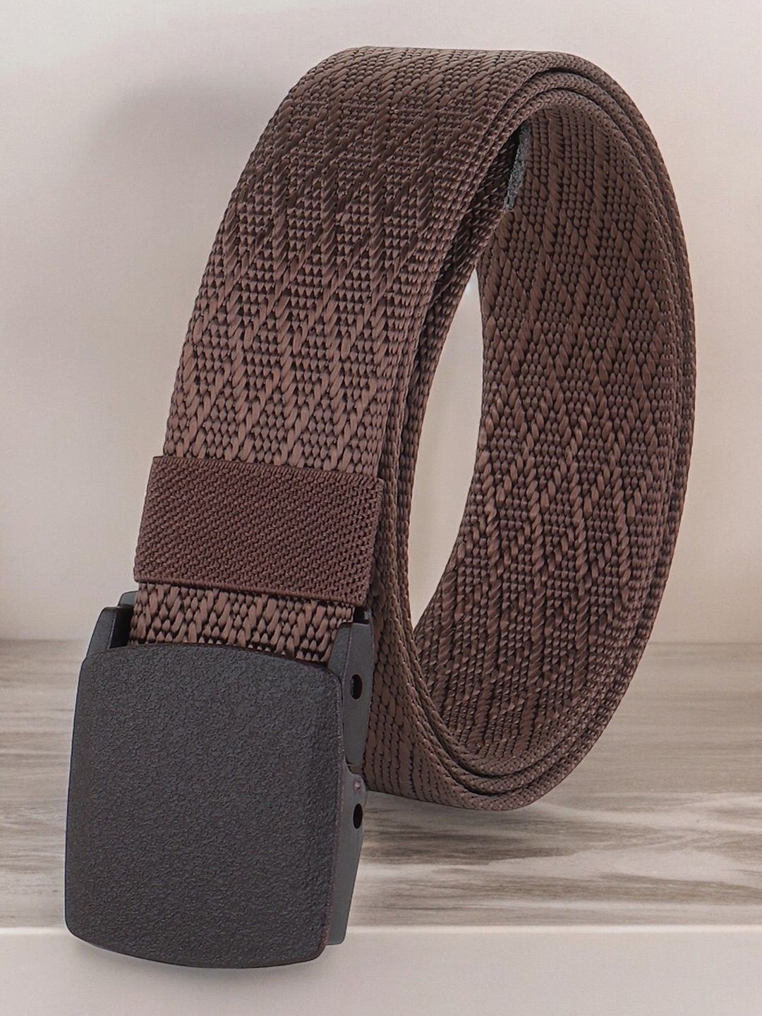 

WINSOME DEAL Men Belt, Brown