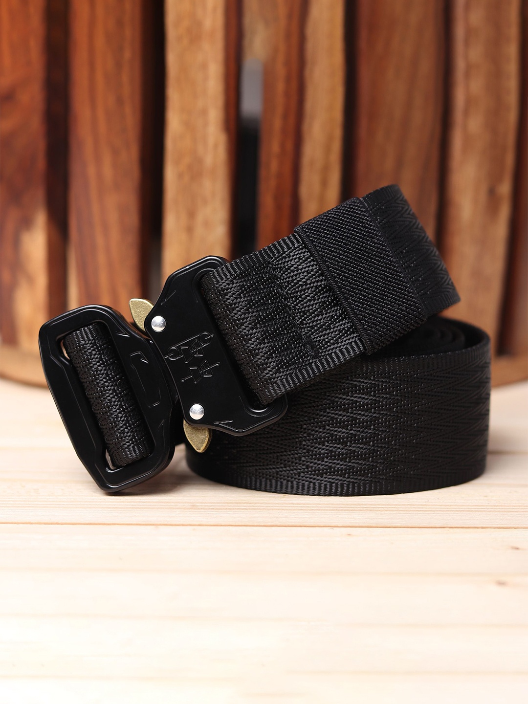 

WINSOME DEAL Men Belt, Black