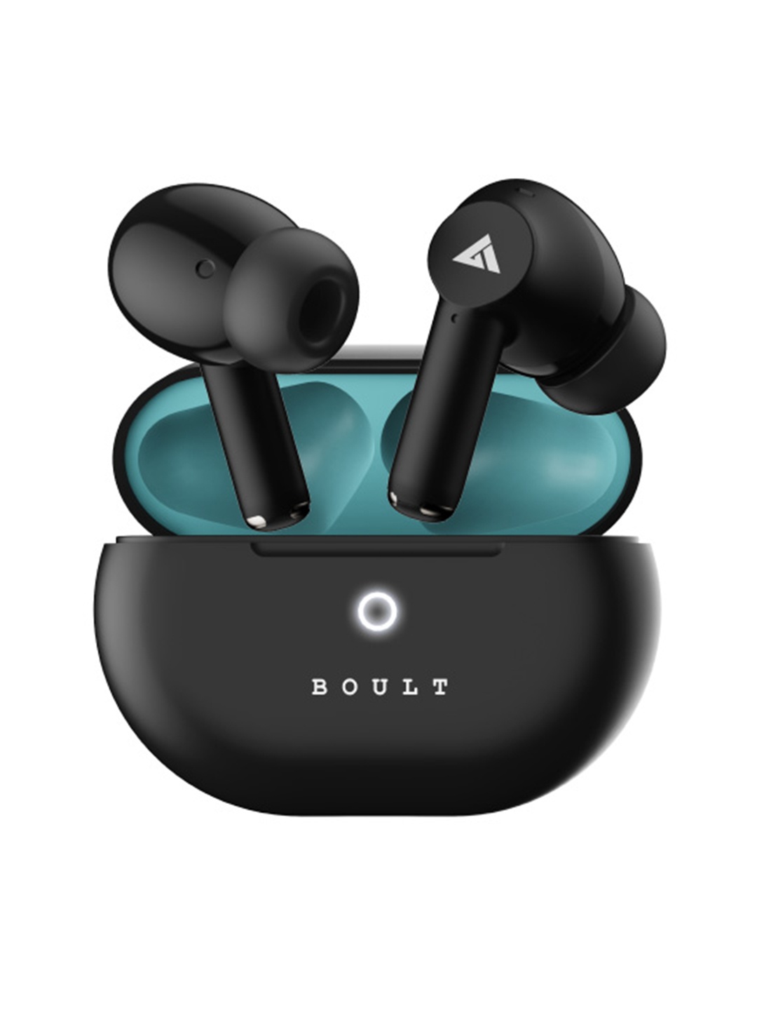 

BOULT AUDIO W40 Wireless Earbuds with 48H Battery Life & IPX5 Water Resistant, Black