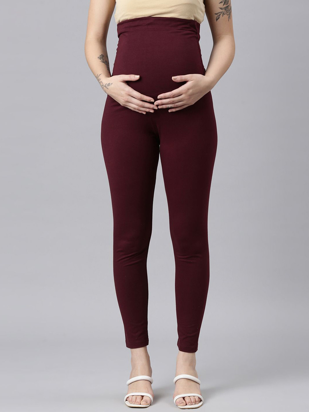 

CEE-18 Pre & Post Pregnancy Leggings, Magenta