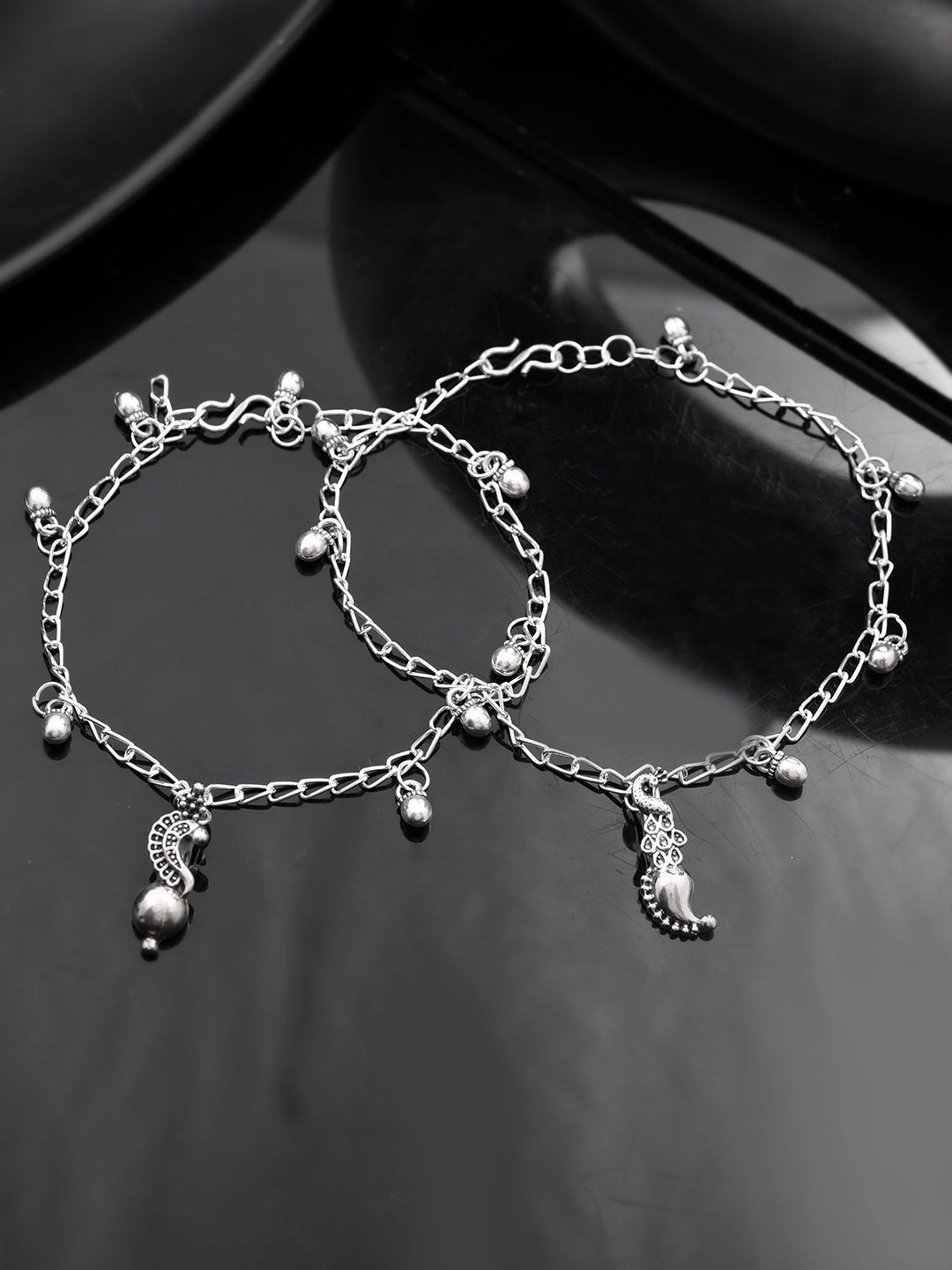 

Silvermerc Designs Silver-Plated Anklet