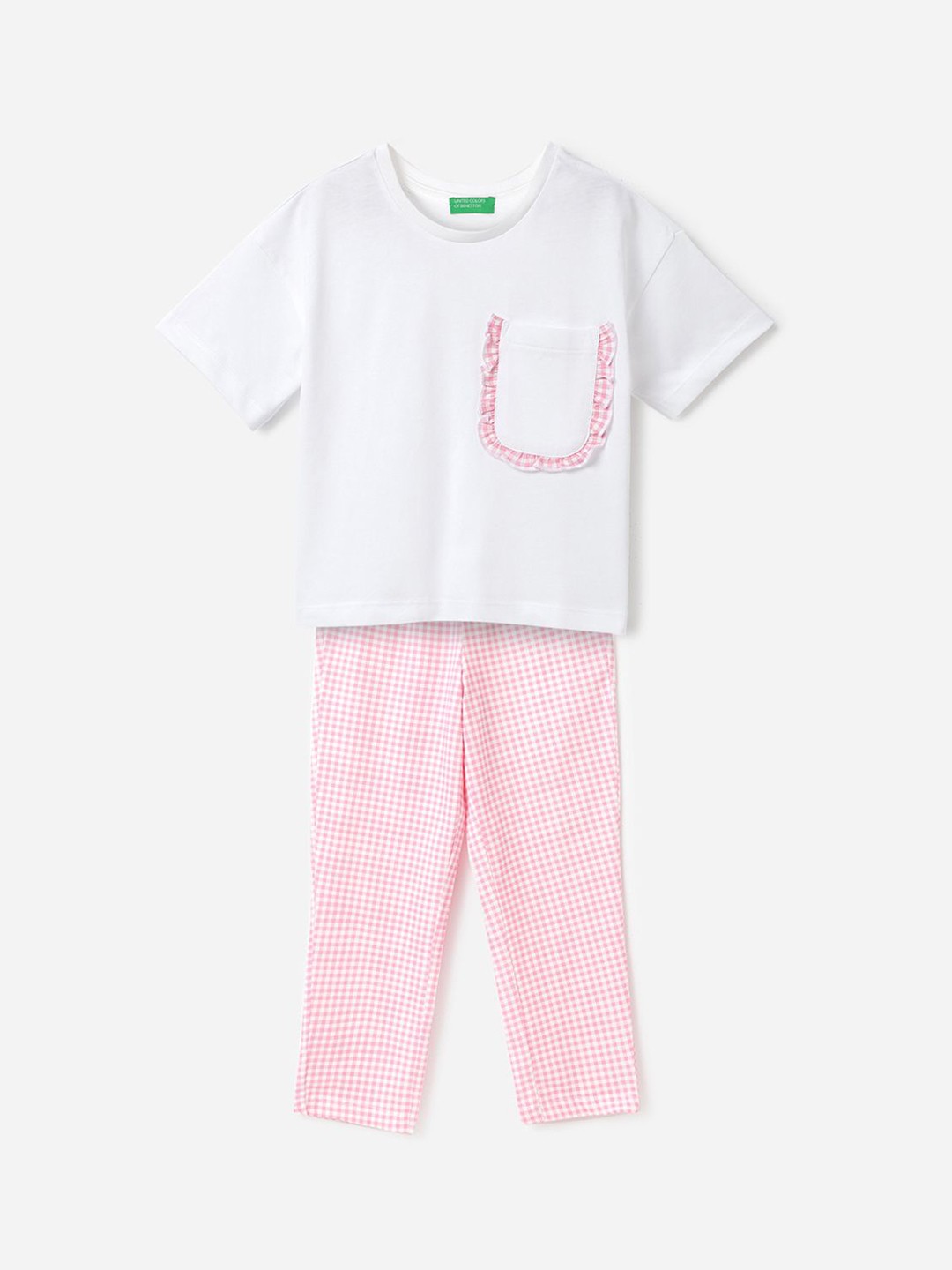 

United Colors of Benetton Girls Night suit, Pink