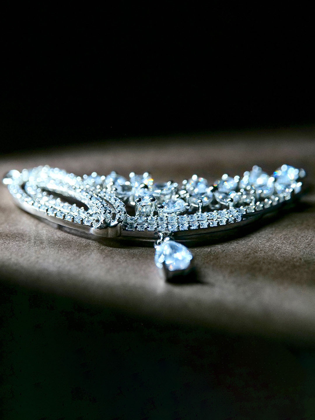 

THE WOKE COLLECTION Rhodium-Plated Contemporary Pendants, Silver