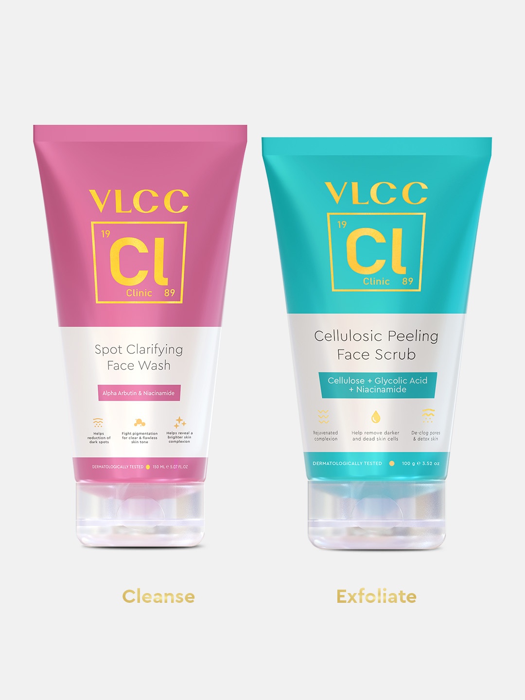 

VLCC Clinic Clean & Spotless Glow Combo, Turquoise blue