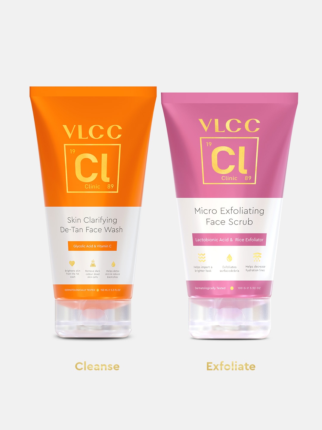 

VLCC Clinic Pore Protect Combo for Tan Removal, Pink