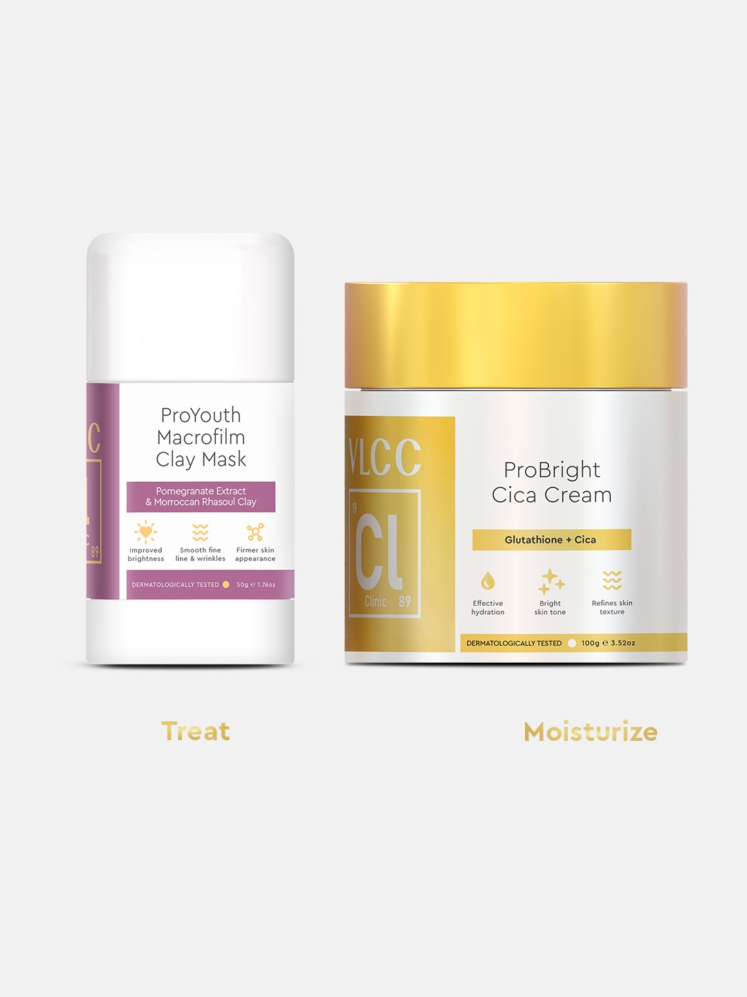 

VLCC Clinic Skin Perfect Combo for Wrinkles & Glowing Skin, Yellow