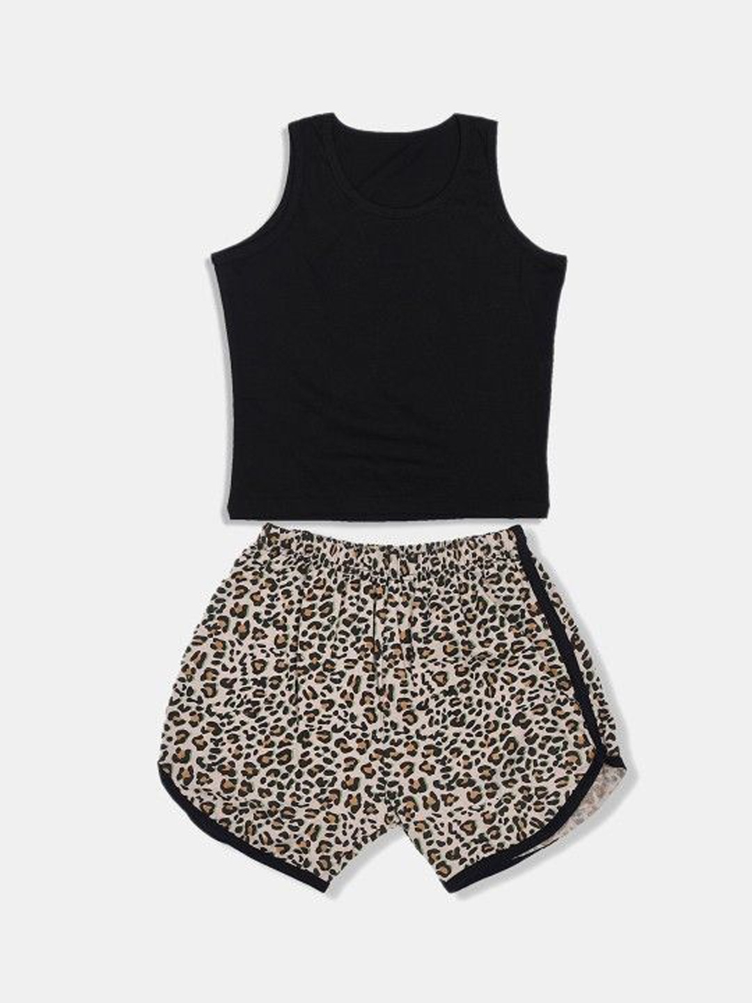 

YK Girls Night suit, Black