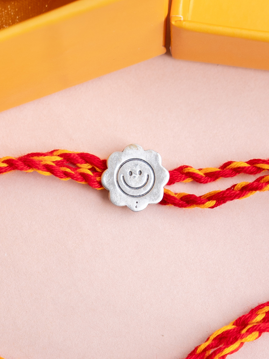 

Shyle Thread Rakhi, Silver