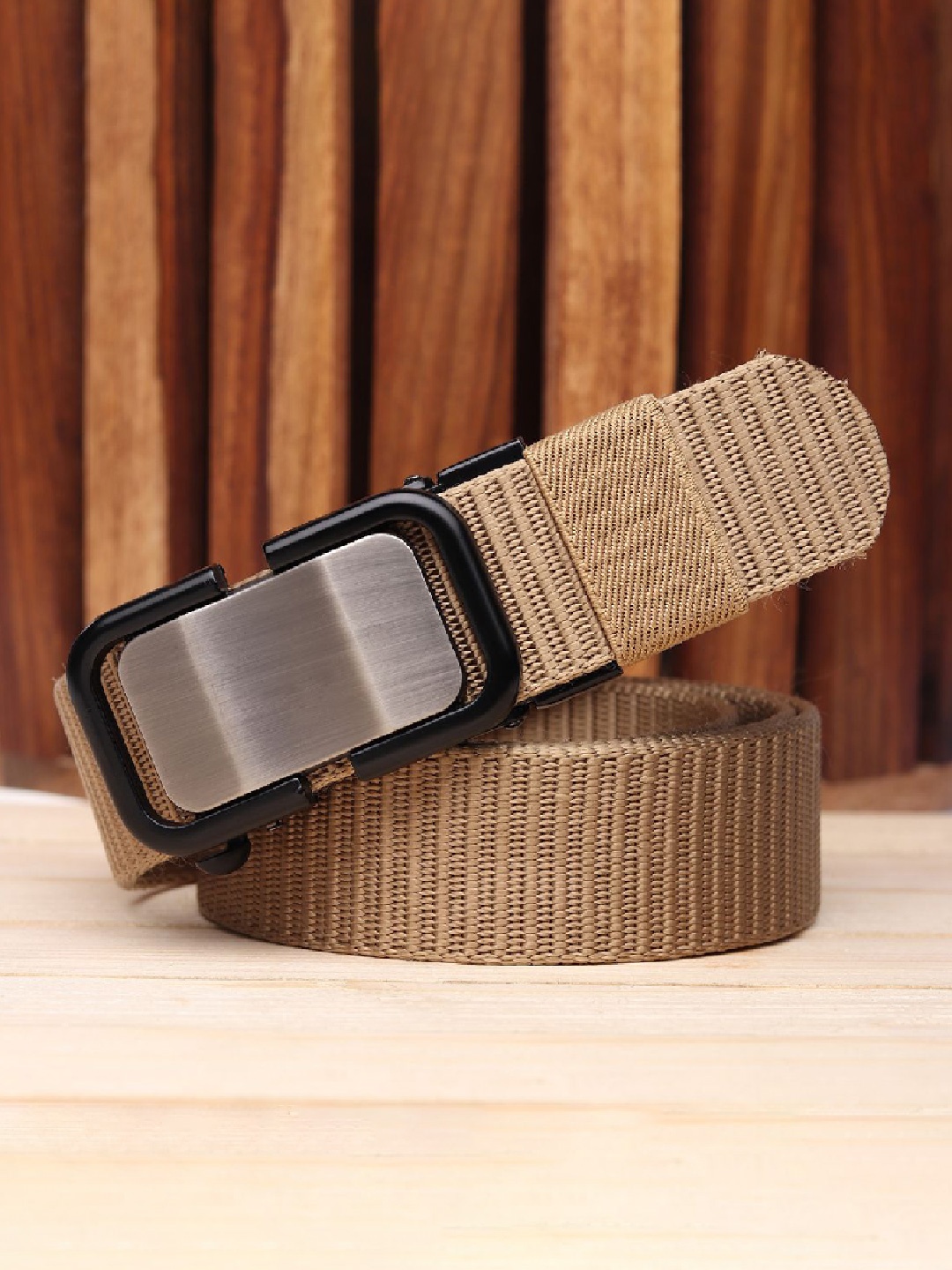 

WINSOME DEAL Men Belt, Tan
