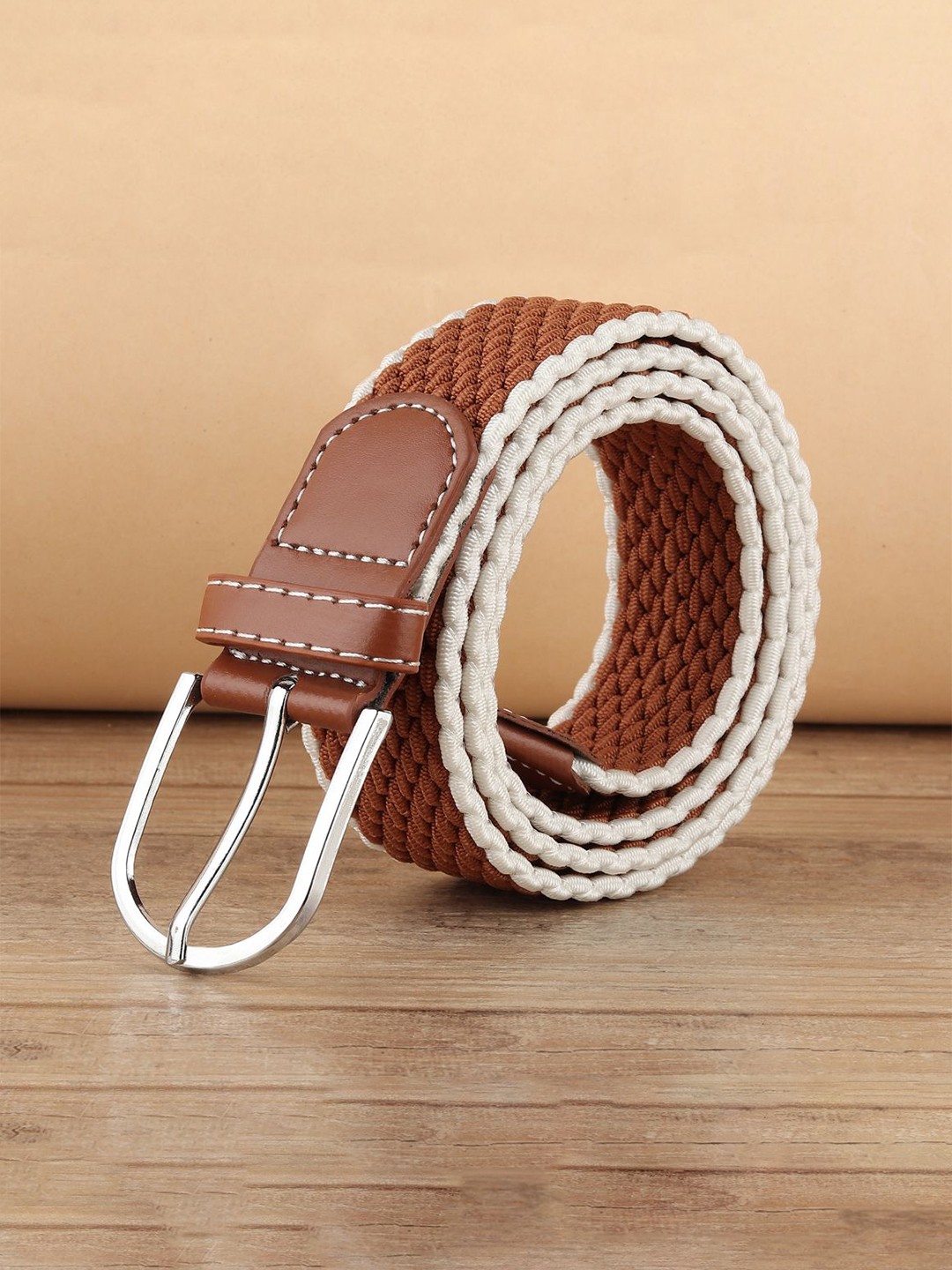 

WINSOME DEAL Men Belt, Tan