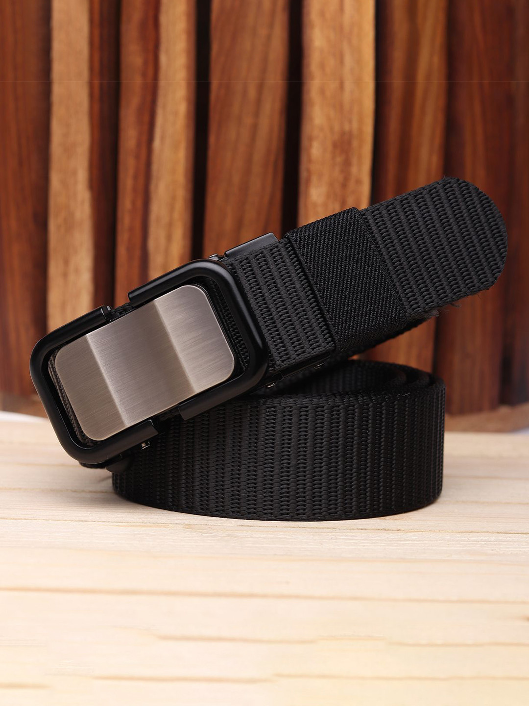 

WINSOME DEAL Men Belt, Black