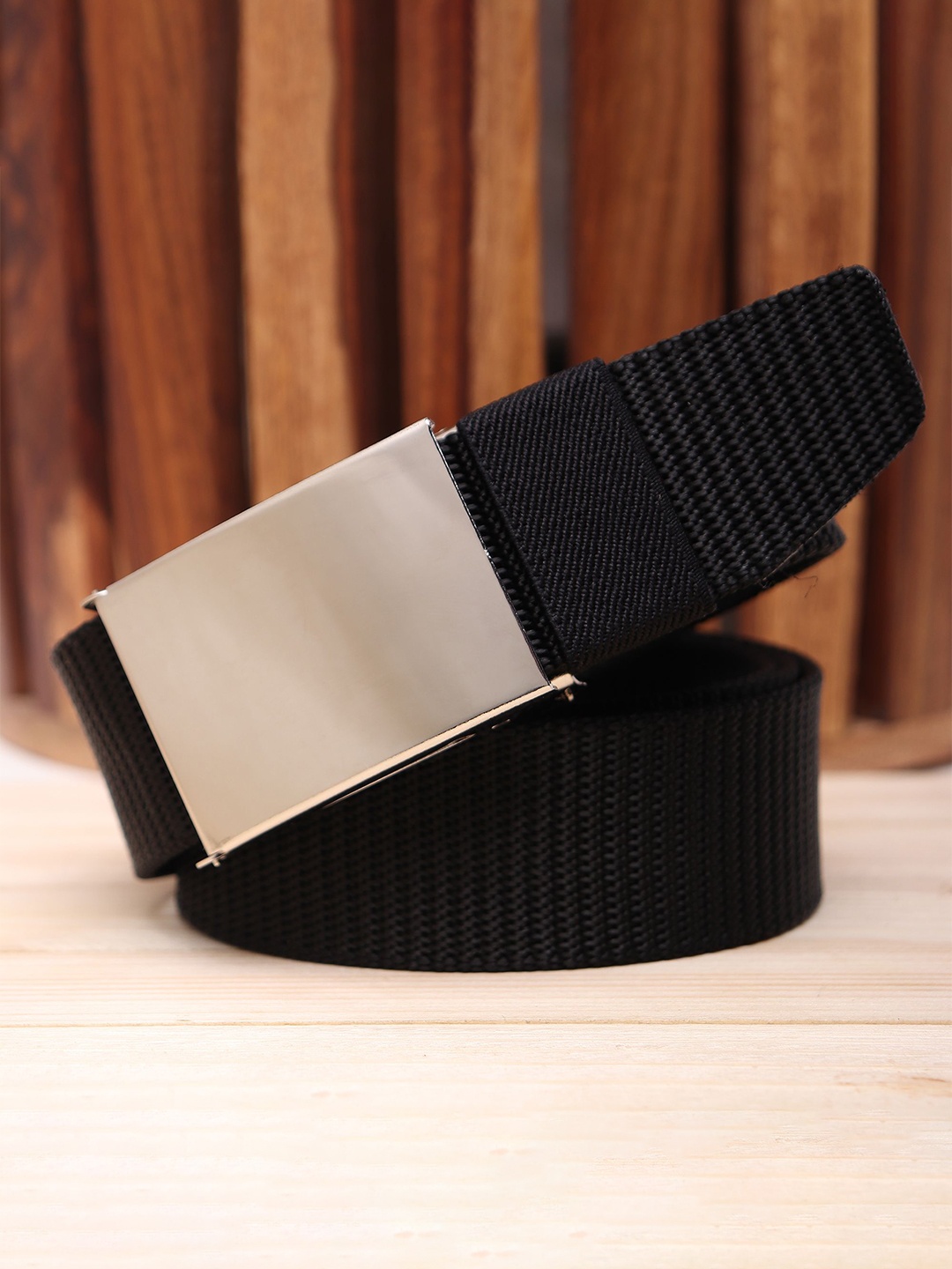 

WINSOME DEAL Men Belt, Black