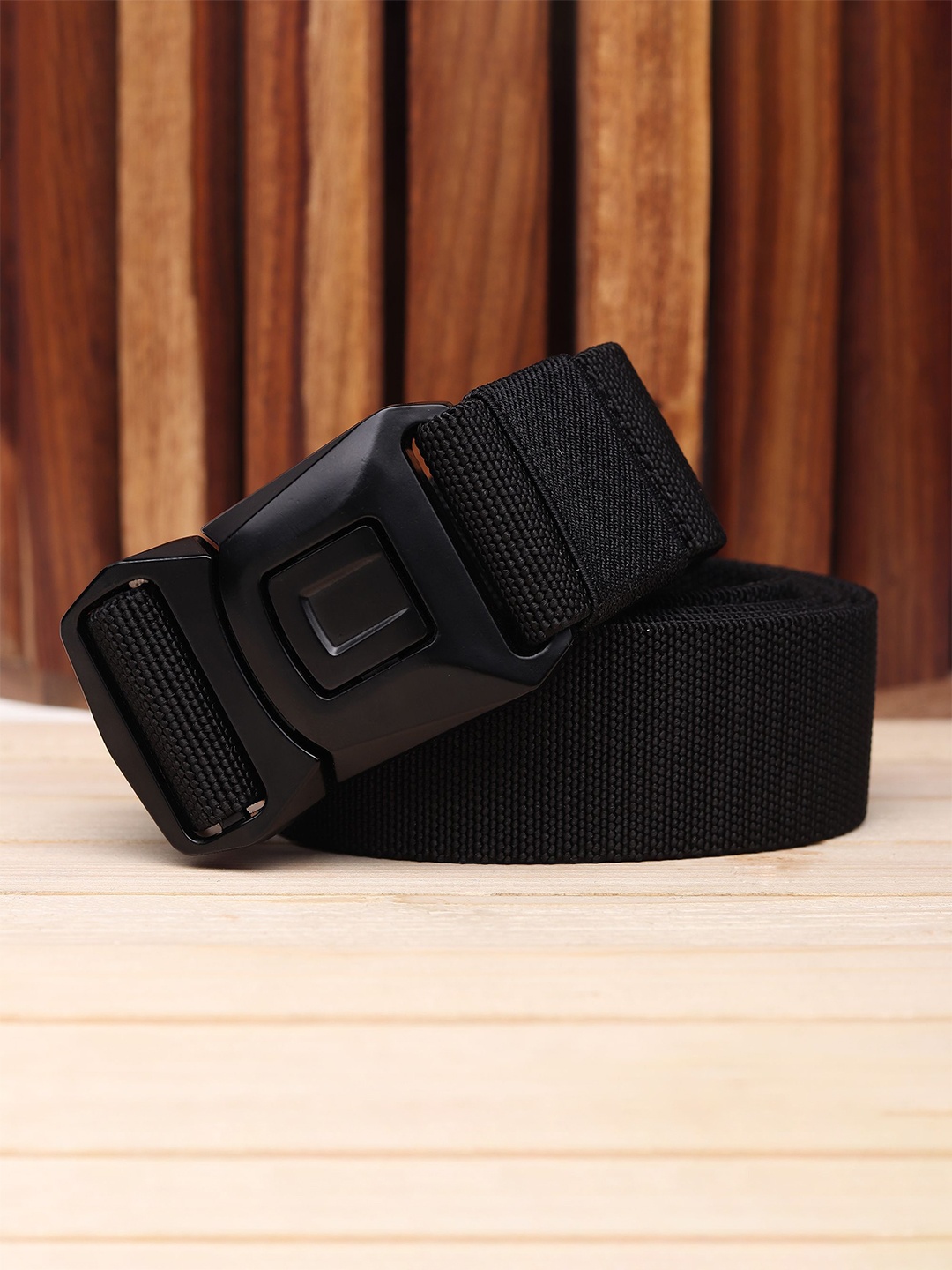 

WINSOME DEAL Men Belt, Black