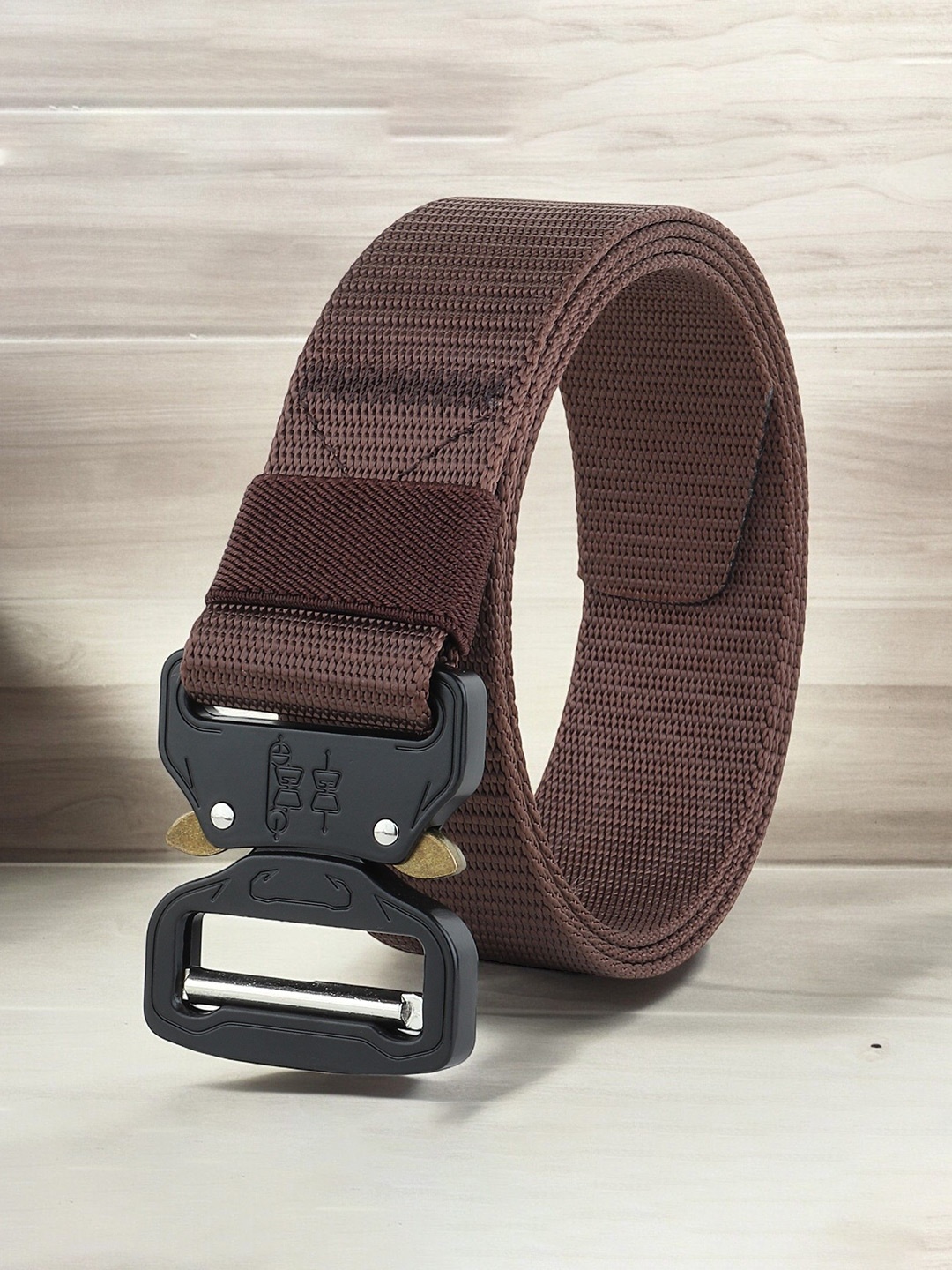 

WINSOME DEAL Men Belt, Brown