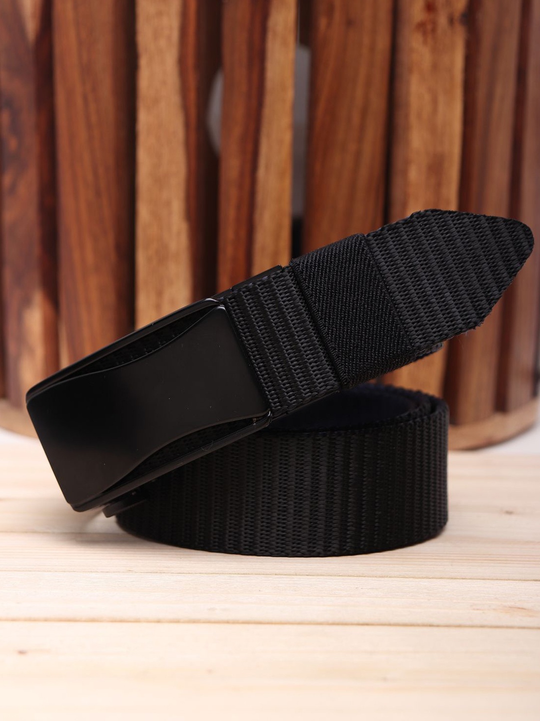 

WINSOME DEAL Men Belt, Black