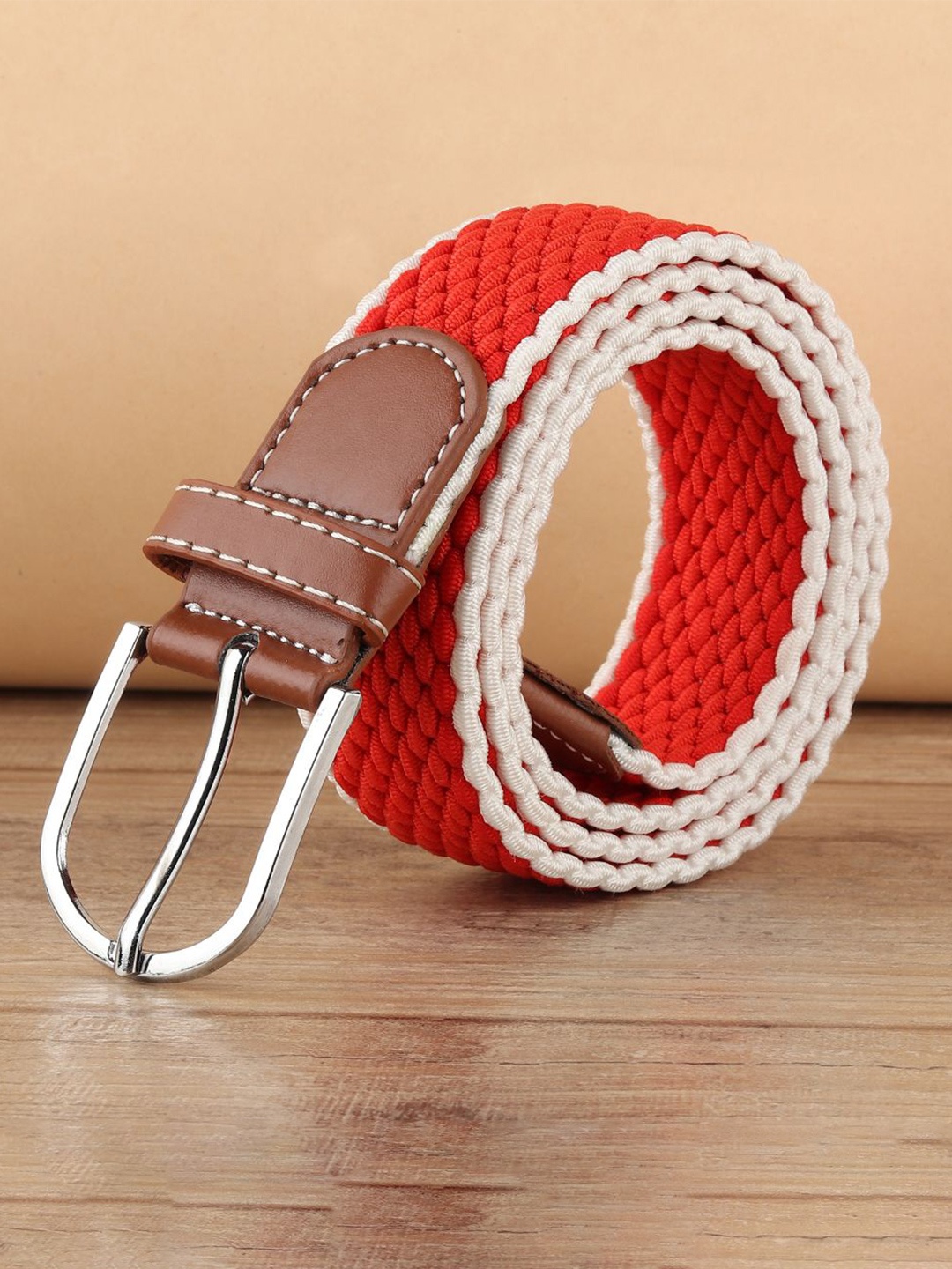 

WINSOME DEAL Men Belt, Red