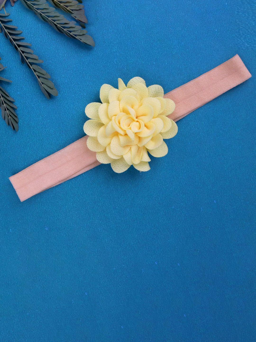 

Softwrap Women Lace Hairband, Yellow