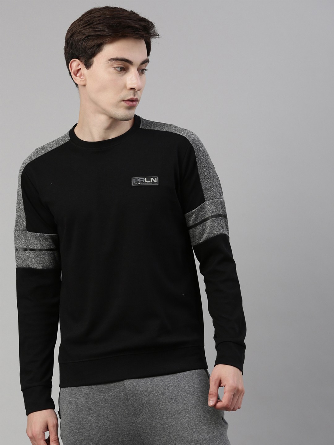 

Proline Men Hooded Sweatshirt, Black