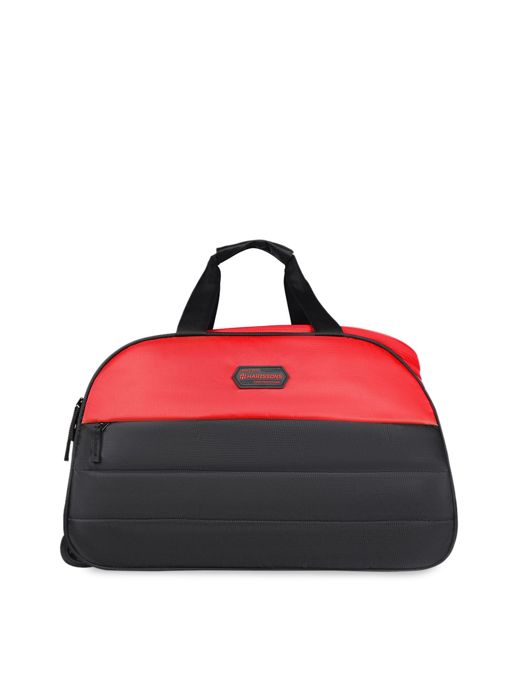 

Harissons Wingman Colorblocked Medium Duffel Trolley Bag - 44L, Red