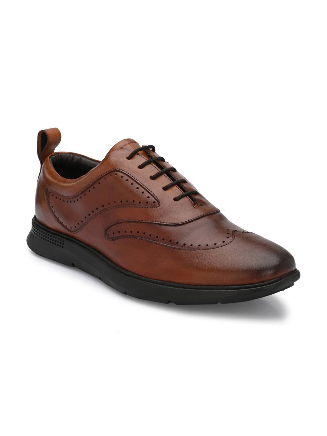 

LEGWORK Men Tan Formal Shoes