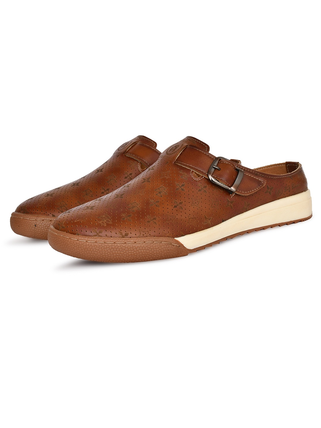 

Big Boon Men Perforations Slip-On Sneakers, Multi