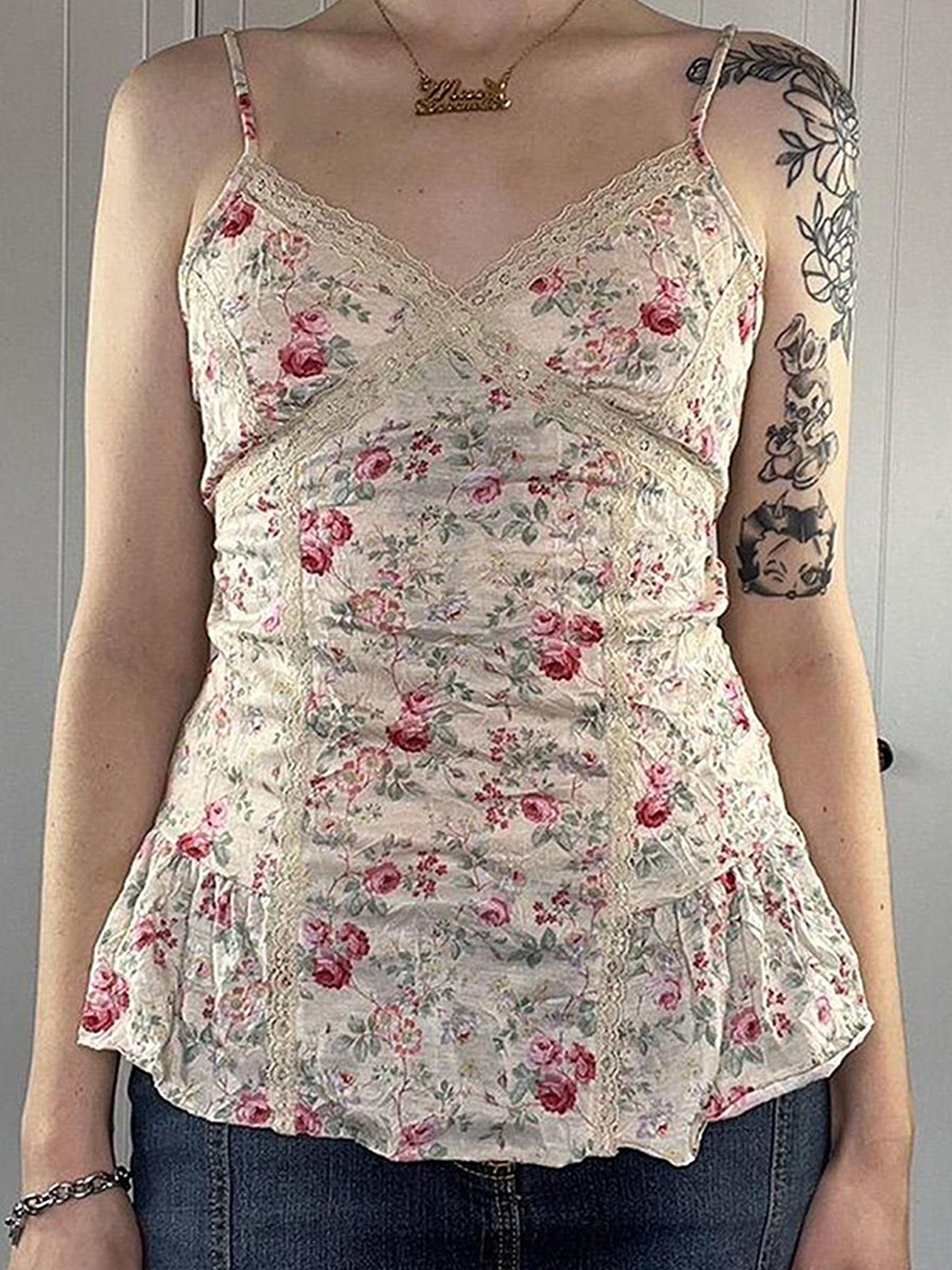 

LULU & SKY Floral Print Top, Multi