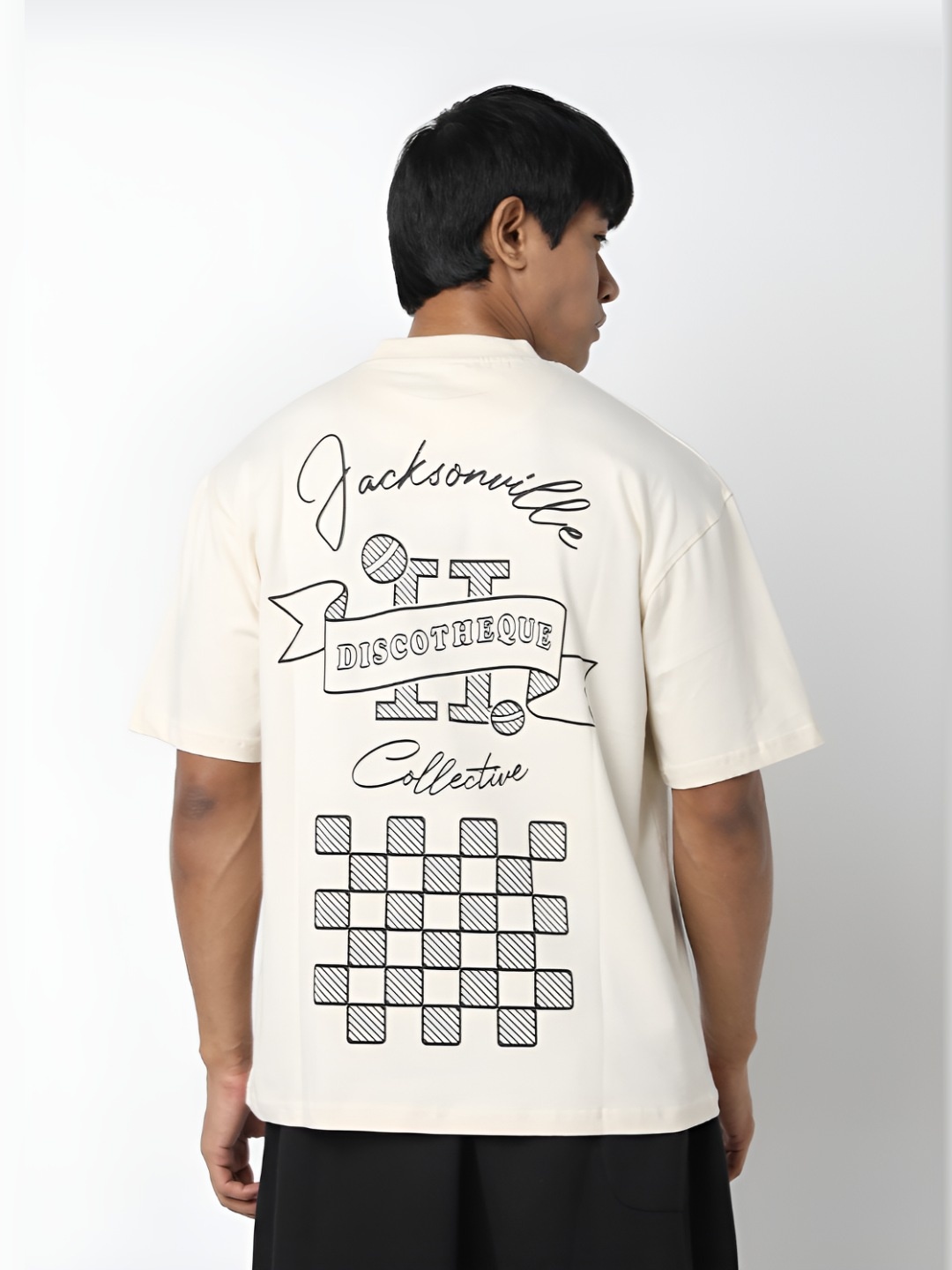 

R&B Men Extended Sleeves Pockets T-shirt, White