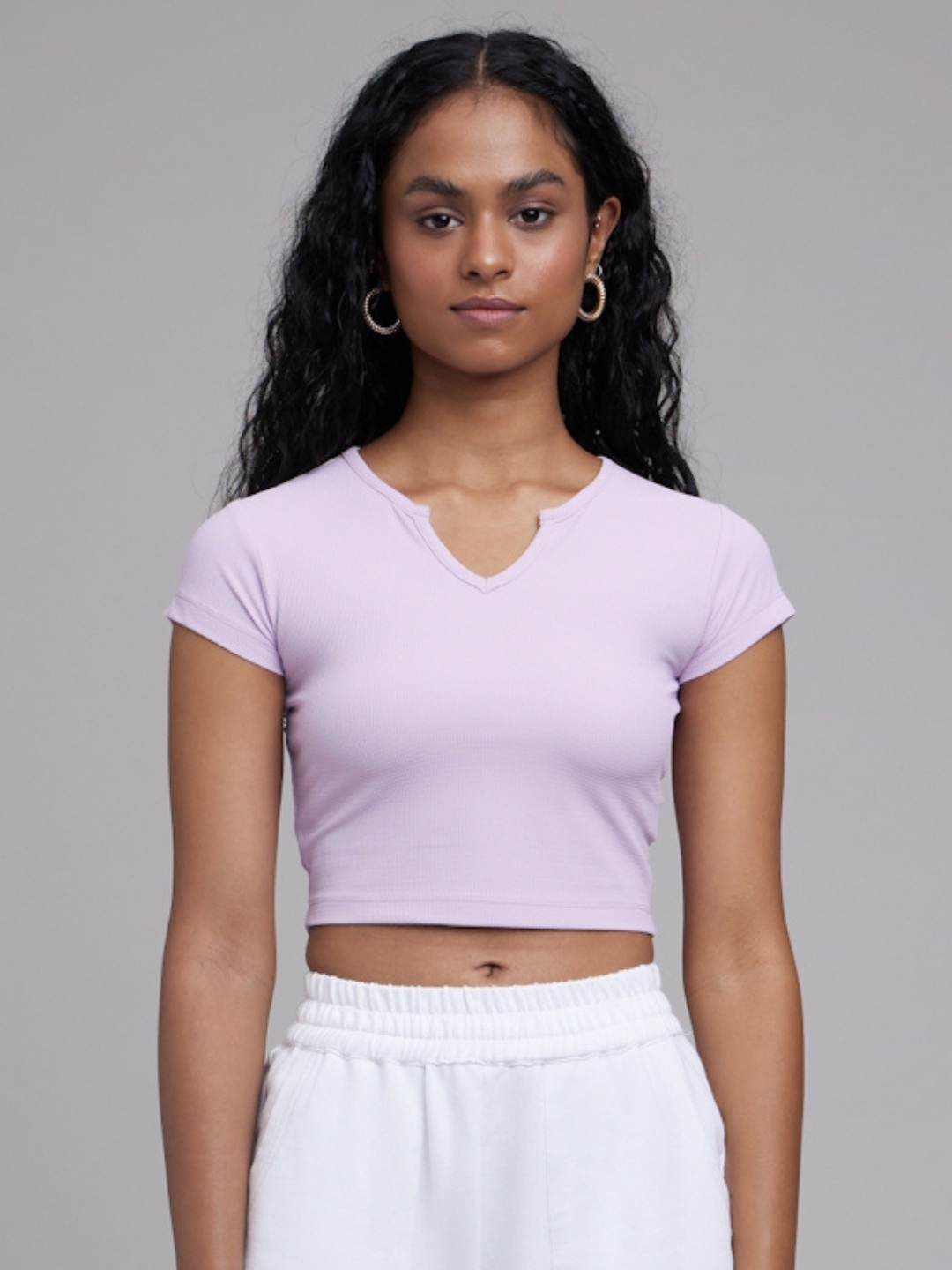 

LIFE & JAM Crop Top, Purple