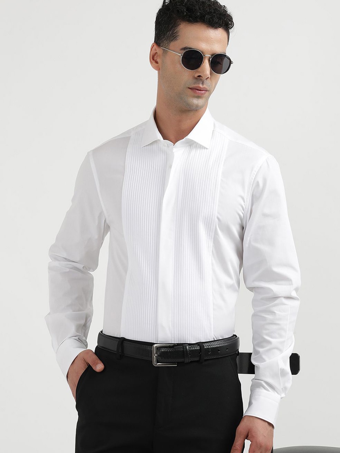 

Tommy Hilfiger Men Opaque Casual Shirt, White
