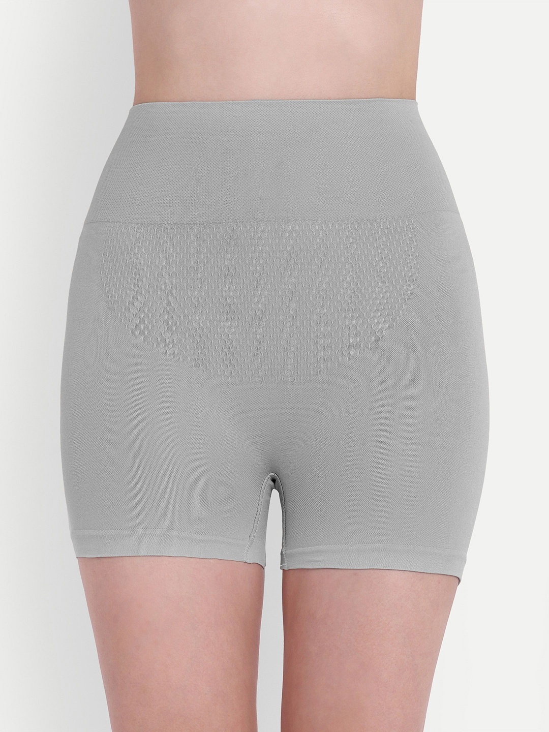 

Taslar Waist Shapewear With Anti Rolling Strip Tummy Control Tucker, Grey