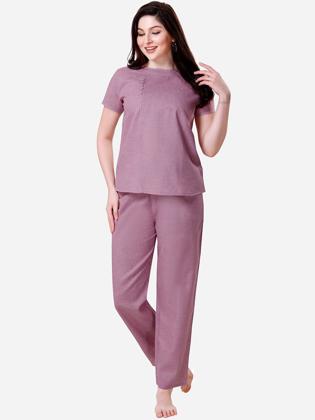 

Lenissa Women Night suit, Mauve