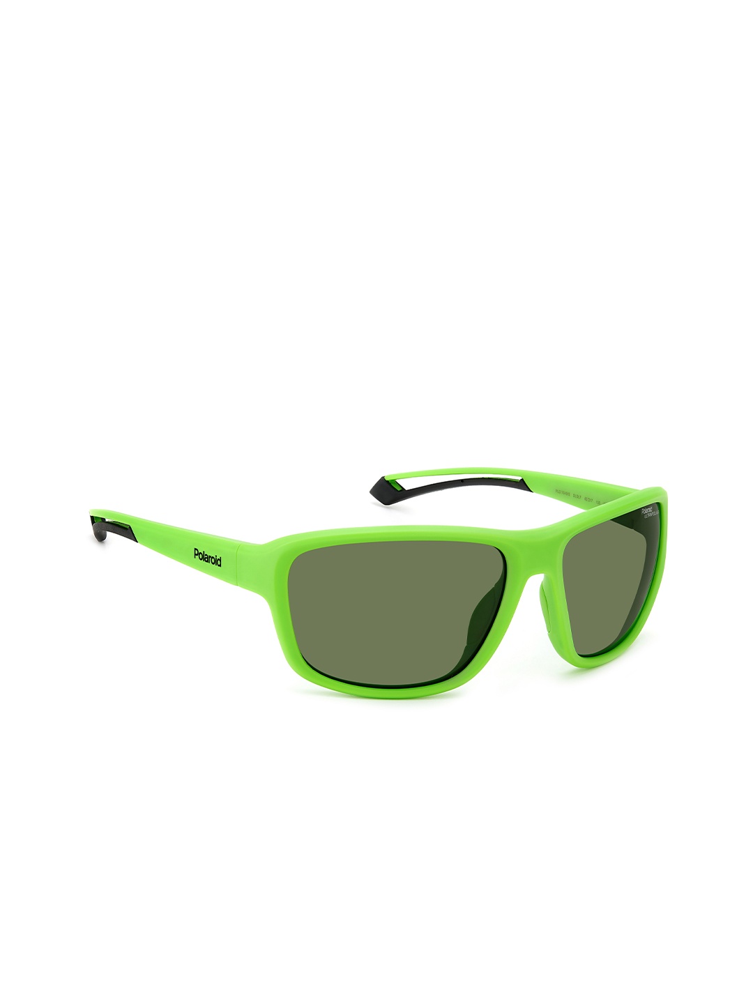 

Polaroid Unisex Square Sunglasses with UV Protected Lens, Green